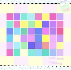 an image of a colorful background with squares