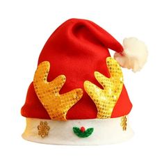 Soft Santa Hat Xmas Hat Christmas Hats Santa Cap For Christmas Party Christmas Cartoon Animal Printed Hat Velvet Soft Thickening For Adult Material: Non-woven fabric : Christmas Color: as the picture shows, (Due to the difference between different monitors, the picture may have slight color difference. please make sure you do not mind before ordering, Thank you!) Size:as the picture shows (Please allow 1-3mm error due to manual measurement. please make sure you do not mind before ordering.) pump Funny Christmas Hats, Holiday Photo Booth, Christmas Party Hats, Happy Weight, Santa Cap, Classic Christmas Decorations, Christmas Props, Holiday Hats, Santa Claus Hat