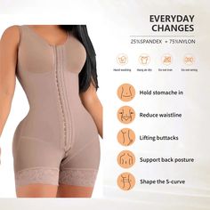 SPECIFICATIONS Thickness: STANDARD Support Type: Wire Free Shapewear: Bodysuits Sexually Suggestive: No Origin: Mainland China Obscene Picture: No Mold Cup Thickness: Thin Mold Cup Material: Polyester Blends,Spandex Item Type: Shapers Gender: WOMEN Function: Targeted firm control reduces waist circumference, tightens and smooths the abdomen Feature: Fit the skin and correct posture Fabric Type: Broadcloth Control Level: Medium CN: Guangdong Breathability: High quality fabric breathable and comfo Maternity Shapewear, Tummy Shaper, Slim Shapewear, Shapewear Tops, Summer Tunics, Rosé Brown, Posture Correction, Love Handles, Lingerie Accessories