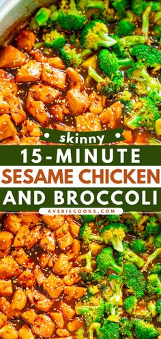 Sesame Chicken And Broccoli, Broccoli And Chicken, Averie Cooks, Meal Prep Recipes, Healthy Chicken Dinner, Chicken And Broccoli, Sesame Chicken, Prep Recipes