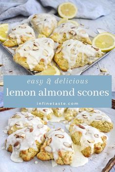 scones arranged in pile with lemon on side. Lemon Scones Recipe, Indulgent Recipes, Fluffy Bread, Christmas Breakfast Recipe, Lemon Dessert, Scones Easy