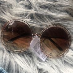 Oversized Round Sunnies Round Sunglasses, Sunnies, Sunglasses Accessories, Women Accessories, Women Shopping, Color