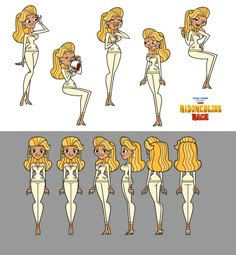 رسم كاريكاتير, Drama Total, Character Rigging, Character Design Tutorial, Character Turnaround, Character Model Sheet, Total Drama Island, Hello Kitty Pictures, Tv Characters