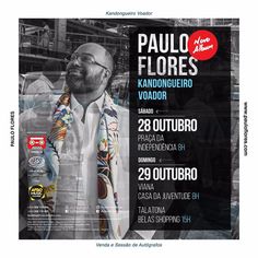 the poster for paul flores's concert