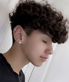 Wavy Hair Men, Curly Pixie, Short Curly Haircuts