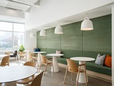 Instagram Banquette Seating, Office Snapshots, Austin Design, September 28, Cafe Interior, Commercial Interiors, Banquette, Office Design