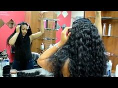 Vixen 3 Part Sew-In/Flip Method Tutorial by @MadAboutMeechie - YouTube Tattoos Celebrities, Outdoors Quotes, Long Weave Hairstyles, Sew In Hairstyles, Quotes Education, Animals Design, U Part Wig