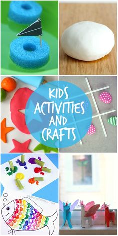 kids'activities and crafts that are easy to make