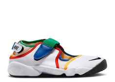 Wmns Air Rift Breathe 'Primary Colors' - Nike - FB8864 112 - white/citron pulse/team royal/black | Flight Club Flight Club, Wall Drawing, Women Oxford Shoes, Soft Girl, First They Came, Primary Colors, Cool Girl, Oxford Shoes, Flight