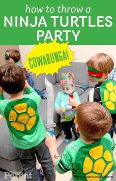 Turtle Birthday Party Ideas, Ninja Turtle Birthday Party, Turtle Birthday Party, Ninja Turtles Party