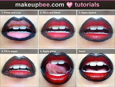 Halloween Makeup Tutorials, Unique Halloween Makeup, Vampire Makeup Halloween, Make Up Diy, Creepy Makeup