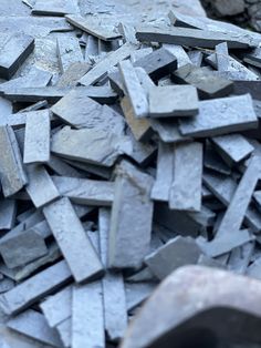 Slate Rods Chips for Mosaics