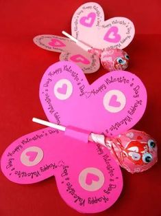 valentine's day butterfly craft for kids to make