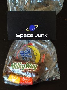 a package of space junk is shown on an instagram page, and it appears to be fake