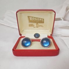 Vintage 3 pc Cobalt Blue and Silver Rogers by delilahsdeluxe, $23.50 Tack Sets, A Series Of Unfortunate Events