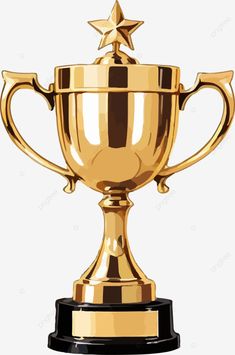 gold star trophy clip art trophy gold trophy cup png Cups Designs Ideas, Art Trophy, Trophy Logo, Trophy Art, Png Images For Editing, Star Trophy, Money Logo, Glass Trophies, Football Cups