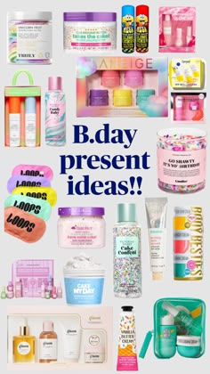 Bday Present Ideas, Preppy Birthday Gifts, Xmas List Ideas, Birthday Freebies, Sephora Skin Care