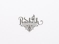 ... logo concept! – Work in progress for an Indian Restaurant! ... view larger image here! Indian Food Logo Design Ideas, Indian Typography, India Logo, Indian Logo, Craft Logo