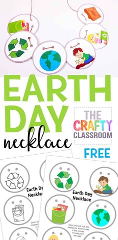 earth day activity for kids with free printables