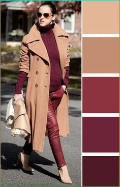 Ankle Boots Skirt, Styling Books, Ankle Boots With Jeans, Nude Boots, How To Wear Ankle Boots, Burgundy Outfit, Color Combos Outfit, Street Style Fall Outfits