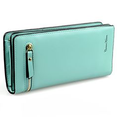 Women Long Clutch Wallet PU Leather Handbag Ladies Purse Large Capacity Multi Card Cellphone Holder Organizer...   #CarryWithYou Handbag Card, Handbag Organizer, Small Leather Wallet, Quilted Wallet, Handbag Organization, Best Handbags, Wallets For Women Leather, Pu Leather Wallet