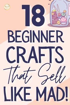 On the hunt for a new craft side hustle? With a little practice, these easy beginner crafts could easily turn into a money making side hustle. These are the easiest and best things to make and sell online for extra cash. Featuring simple DIY projects, handmade goods and print on demand ideas for a hands-off approach! Start your small craft business today. Tattoos For Women On Thigh, Crafts That Sell, Selling Crafts Online, Projects To Make And Sell, Diy Projects To Make And Sell, Easy Crafts To Sell, Selling Crafts, Things To Make And Sell, Foto Transfer