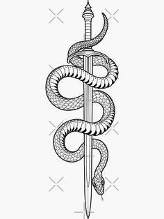 Get this new Snake Tattoo Design printed on one of the many products in my redbubble store. You can find stickers, post cards, shirts, posters, coffee mugs and so much more for you or as a gift for your friends. Computer Tattoo, Snake And Dagger Tattoo, Trident Tattoo, Blade Tattoo, Animal Tattoo Ideas, Knife Tattoo, Bottle Tattoo, Henna Tattoo Hand, Marvel Tattoos