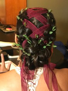 Fantasy Hairstyle, Medieval Hairstyles, Diy Haircut, Angel Outfit, Athena Goddess, Fantasy Hair, Stage Makeup, Hair Designs, Pretty Hairstyles