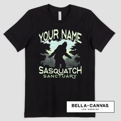 What, you think you're going to find the Squatch with some old clothes you found in a drawer? Everyone knows that Sasquatch has a sense of style and fashion. With our Sasquatch Sanctuary premium tee, go squatching in the most comfortable tee you have ever felt. Our Premium Tees are incredibly soft and built for comfort Pre-shrunk 100% Airlume combed and ring-spun cotton Side-seams for a premium fit USA dyed and cut fabric Environmentally friendly manufacturing process Bella+Canvas® brand Gift Friend, Old Clothes, Manufacturing Process, Environmentally Friendly, Bella Canvas, Gifts For Friends, Spun Cotton, Sense, Adult Outfits