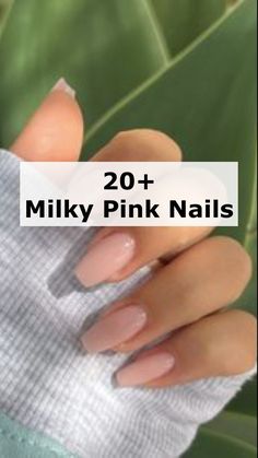 40+ Milky Pink Nails You Can't Get Around This Year brings together the best Nagel Inspo with trendy Nagellack shades. Perfect for summery nails and casual nails alike, these milky nails range from subtle, short cute classy nails to glitter pink designs. Featuring nail arts like Pink Nails OPI and subtle yet chic small classy nails, this collection has something for every style. Discover basic nails, Manikur Kuku, and even a touch of Kutek Disney charm for a playful, polished look this season.