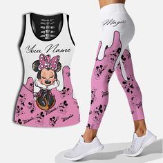 Sleep Ware, Minnie Mouse Hoodie, Sweat Suits, Leggings Outfits, Fashion Shoes Heels, Legging Outfits, Leggings Set, Loose Outfit, Special Characters