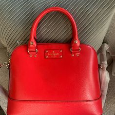 9.5in X 14 X 5width Kate Spade Red Evening Bag, Kate Spade Red Formal Bag, Formal Red Kate Spade Bag, Classic Red Kate Spade Bag, Sparkle Purse, Kate Spade Purse Pink, Kate Spade Clutch, Kate Spade Satchel, Vintage Kate Spade