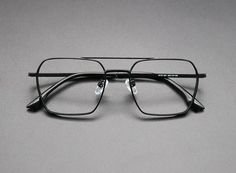 Aissuarvey Titanium Full Rim Double Bridge Frame Men's Eyeglasses Specs For Men Frames, Optical Frames For Men, Specs Frames Mens, Mens Eye Glasses Frames, Specs For Men, Spectacles Mens, Glass Frames For Men, Eye Glasses For Men, Specs Design