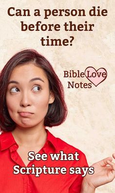 a woman in red shirt holding her hands up with the words bible love notes written on it