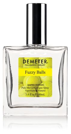 PRICES MAY VARY. The Scent & Story: It's tennis time again and we're ready with our Fuzzy Balls fragrance products, now available in colognes, roll on perfume oils, bath & body and Diffuser Oils. You know that incredibly attractive, yet indescribable smell you experience (along with the "Whoosh") when you open a new can of tennis balls? Well, this is that smell.Being New Yorkers, we know there are few events that outshine the US Tennis Open, which happens every August at Flushing Meadow Park, ac Tennis Open, Diffuser Oils, Demeter Fragrance, Fragrance Library, Men's Fragrance, Roll On Perfume, Cologne Spray, Tennis Balls, Perfume Oils