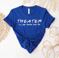 "Funny T-shirt, Gift For Him, Gift For Her, Theatre Shirt, Theatre Gift, Stage Play Shirt, Drama Acting Shirt, Theatre Lover Gift, Drama Teacher Shirt, Musical Teacher Gift, Women Shirt, Personalized Shirt, Custom Tee This updated unisex essential fits like a well-loved favorite. Super soft cotton and excellent quality print makes one to fall in love with it over and over again. ------------- Fabrication ------------- 100% Combed ring spun cotton Made by specially treating the cotton fibers before spinning them into yarn. The result is stronger and smoother fabric. ------------- Unisex T-shirt Size Chart ------------- XS - - 27\" Length and 18\" Width S - 28\" Length and 19\" Width M - 29\" Length and 20 1/2\" Width L - 30\" Length and 22\" Width XL - 31\" Length and 24\" Width 2XL - 32\" Theater Teacher, Drama Teacher Gifts, Theatre Shirts, Slp Shirts, Speech Therapy Shirts, Picu Nurse, Special Ed Teacher, Drama Teacher, Theatre Gifts