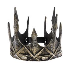 Features: Size:50*14.5cm/19.68*5.7 inch. Made of quality PU foam material, lightweight, soft and comfortable to wear. Fits most adults and teens. Special design and unique Style,Cute and Fashion Crown. Adult Men King Crown gives you a regal look, makes you revisit historical memory and feel the changes of the times. Best men's crown for costume and shows. Medieval king's crown design gives you a regal feeling, reliving the memory of history and feeling the changes of times. End with adjustable b Medieval Crown, Royal Costume, Medieval Cosplay, King Costume, Knight Costume, Royal Crowns, Headband Men, King Crown, Crown Hat