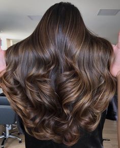 Dark Chocolate Hair with Bronze Highlights Chocolate Brown Hair Color Ideas, Pelo Cafe, Brown Hair Color Ideas, Black Hair Balayage, Chocolate Brown Hair Color, Hair Color Chocolate, Brown Hair Looks, Brown Hair Inspo, Hair Adviser