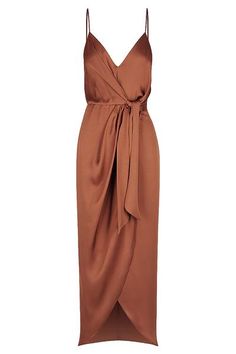 Cocktail Party Outfit, Cocktail Sauce, Draped Midi Dresses, Belted Midi Dress, Midi Cocktail Dress, Pinterest Fashion, Guest Outfit