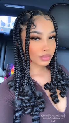 Κούρεμα Bob, Cute Box Braids, Twisted Hair, Big Box Braids Hairstyles, Cute Braided Hairstyles, Box Braids Hairstyles For Black Women, Braids Hairstyles Pictures, Cute Box Braids Hairstyles, Fishtail Braid