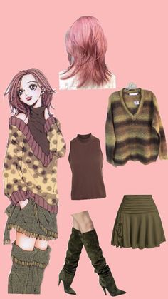 #nanakomatsu #hachi #outfits Hachi Outfits, Outfits Ideas For School, Fashion Designer Dress, Fashion Design Dress, Trash Bag, Rich People, Anime Outfits, Fashion Killa