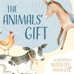 an animal's gift is shown in this children's book with animals and birds