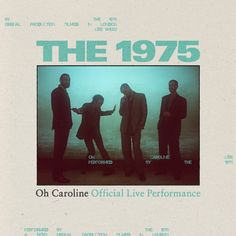 the 1970 album cover shows three men standing in front of a green background and text that reads, oh carolina official live performance