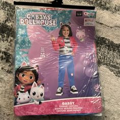 Dream Works Disguise Costume Gabby Dollhouse Size S (2t) Gabby Dollhouse, Toddler Costumes, Kids Costumes, Pink Blue, Doll House, Kids Shop, It Works, Color Blue, Pink