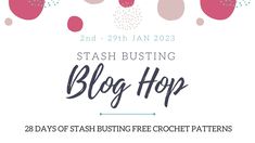 the stash busting blog hop is now live on facebook and it's free