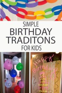 simple birthday decorations for kids with balloons and streamers on the door to make them look like they are happy