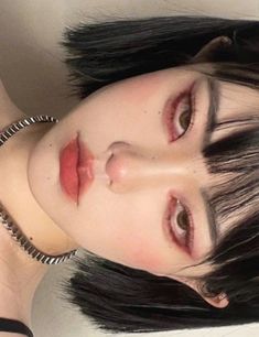 Makeup Kawaii, Drag Make-up, Korean Eye Makeup, Ulzzang Makeup, Ethereal Makeup, Dope Makeup, Edgy Makeup, Asian Eye Makeup