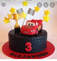 Pixar Cars Birthday, Cars Theme Cake, Most Luxurious Car, Rolls Royce Car, 2nd Birthday Party For Boys