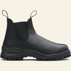 The Lug Boot sole’s deep grooves are designed specifically to increase traction, making the #2240 in premium black leather a sophisticated option that can handle any environment. Leather Chelsea Boots Women, Blundstone Black, Blundstone Boots, Lug Boots, Side Zip Boots, Chelsea Boots Men, Slip On Boots, Pull On Boots, Leather Chelsea Boots