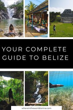 6 grid photo of belize Belize Itinerary, Rich Things, Things To Do In Belize, Travel Belize, Belize City, Secret Beach